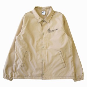 【中古】ナイキ NIKE "AS M NK LND COACHES JKT" コーチ ジャケット ブルゾン ロゴ 刺? ナイロン FQ7987-200 サイズL