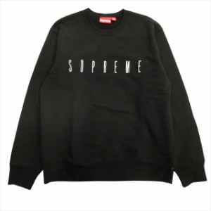 【中古】19aw シュプリーム SUPREME Fuck You Crewneck クルーネック スウェットシャツ トレーナー ロゴ 刺繍 L 黒 