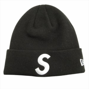 【中古】美品 23aw シュプリーム × ニューエラ Supreme × New era S Logo Beanie Sロゴ ビーニー ニット帽 帽子 