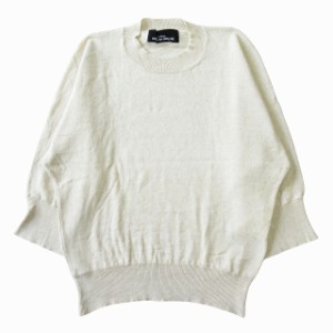 【中古】美品 03SS トリココムデギャルソン tricot COMME des GARCONS コットン リネン ドルマン ショート ニット