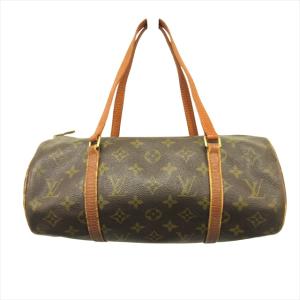 【中古】ルイヴィトン LOUIS VUITTON 80's モノグラム パピヨン 30 ミニボストン バッグ 鞄 ハンド トート オールド