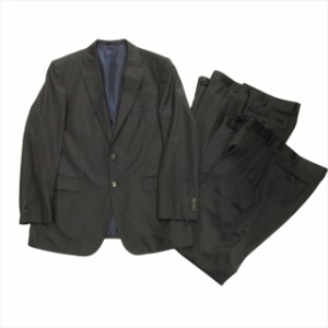 【中古】リキエスタ RICHIESTA SUPER 150's スーツ セットアップ 3点セット テーラード ジャケット パンツ スラックス