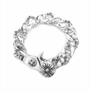 【中古】新品仕上げ済 新同 極美品 クロムハーツ CHROME HEARTS ファンシーチェーン クリップ ブレスレット 13リンク