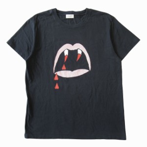 【中古】16SS サンローラン パリ SAINT LAURENT PARIS "BLOOD LUSTER TEE" ブラッドラスター Tシャツ カットソー