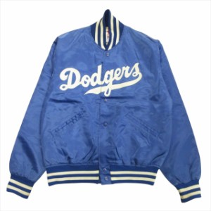 【中古】フェルコ FELCO 80's 90's ドジャース Dodgers MLB スタジャン ジャケット ブルゾン 野球 ベースボール 