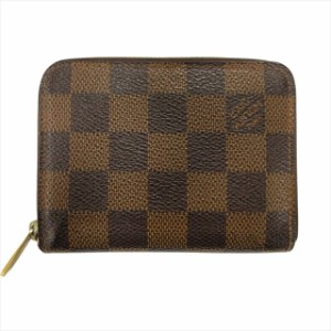 【中古】ルイヴィトン LOUIS VUITTON ダミエ ジッピー コイン パース コインケース カードケース 小銭入れ 財布 