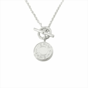 【中古】新品仕上げ済 新同 極美品 エルメス HERMES アミュレット クルードセル セリエ ネックレス エクスリブリス