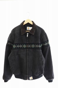 80年代当時物》Carhartt カーハート 黒 ジャケット 2XL Yahoo!フリマ