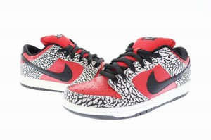 【中古】シュプリーム SUPREME ×NIKE ナイキ DUNK LOW PREMIUM SB ダンク ロー 313170-600 27 ☆AA★▲■ 211118/107