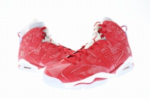 【中古】ナイキ NIKE AIR JORDAN 6 RETRO SLAM DUNK エア ジョーダン スラムダンク 717302-600 28 赤 ▲■ 220712/107