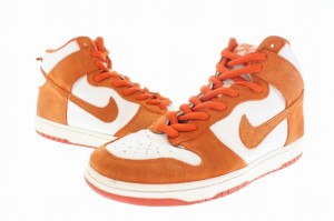 【中古】ナイキ NIKE DUNK HIGH PRO SB Syracuse ダンク ハイ プロ エスビー 305050-181 27.5 ▲ 230521/107