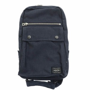 【中古】ポーター PORTER SMOKY SLING SHOULDER BAG スモーキースリング ショルダー バッグ 紺 ネイビー ▲● 240526