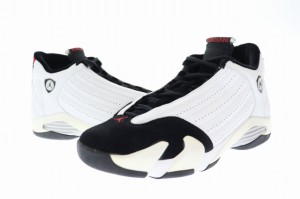 【中古】ナイキ NIKE 2006 AIR JORDAN 14 RETRO BLACK TOE ブラック トゥ 311832-162 28 白 黒 ▲■ 230204/107