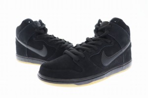 【中古】ナイキ NIKE 2015年製 DUNK HIGH PRO SB BLACK GUM ダンク ハイ プロ エスビー 305050-029 28 ▲■ 230406/107