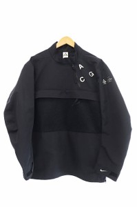 【中古】ナイキ NIKE LAB ACG PULLOVER SHELL PULLOVER ラボ エーシージー プルオーバー シェル ジャケット L黒230728