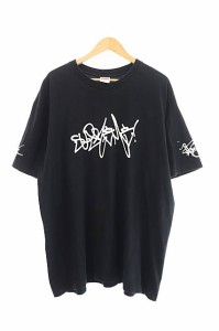 【中古】シュプリーム SUPREME 20SS Rammellzee Tag Tee ラメルジー タグ 半袖 Tシャツ XL 黒 ブラック ☆AA★ 230907