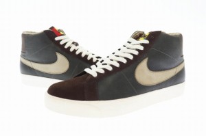 【中古】ナイキ NIKE 2009 SB BLAZER ELITE Rasta Ants エスビー ブレーザー エリート 334106-321 28 ▲■ 230805