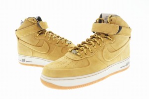 【中古】ナイキ NIKE 2011 AIR FORCE 1 HIGH VT PREMIUM HAYSTACK エア フォース ハイ 486986-700 28 ▲■ 230918