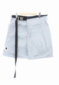 【中古】サカイ sacai × Carhartt カーハート 23AW Apron エプロン スカート 23-03113M 3 青 ブルー 中古 ■ 231103