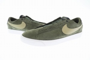 【中古】ナイキ NIKE 2014年製 BLAZER LOW GT QS GRANT TAYLOR ブレーザー ロー 716890-320 28 カーキ ▲■ 230930