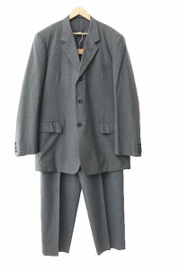 【中古】ヨウジヤマモト YOHJI YAMAMOTO コスチュームドオム 01SS 3B スーツ セットアップ 4 グレー● 240409