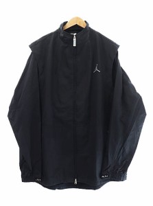 【中古】ナイキ NIKE 00s 2000 2way Technical Jacket テクニカル ジャケット ベスト S3 EKA XL 黒 231217 メンズ