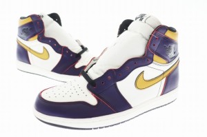 【中古】ナイキ NIKE SB AIR JORDAN 1 HIGH OG DEFIANT LA TO CHICAGO エアジョーダン ワン エルエー トゥー シカゴ