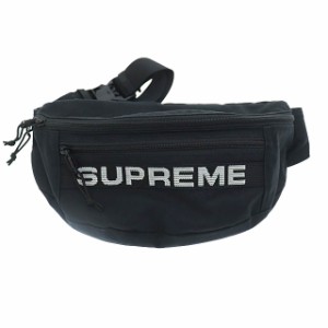 【中古】シュプリーム SUPREME 23SS Field Waist Bag ロゴ フィールド ウエスト ボディ バッグ 黒 ☆AA★▲ 240609