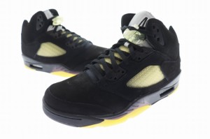 【中古】ナイキ NIKE × A Ma Maniere ア マ マニエール AIR JORDAN 5 RETRO SP Dusk Black エアジョーダン レトロ