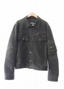 【中古】ドルチェ&ガッバーナ ドルガバ DOLCE&GABBANA 00s マルチポケット トラッカー コーデュロイ ジャケット