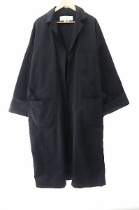 【中古】ガンリュウ GANRYU COMME des GARCONS コムデギャルソン 16AW ロング ガウン コート ER-C004 S 黒 240229