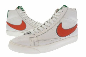 【中古】ナイキ NIKE × ストレンジャーシングス ブレザー ミッド ホーキンス ハイスクール CJ6101-100 28白■240131