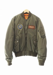 【中古】ヒューマンメイド HUMAN MADE 22AW MA-1 Olive Drab 中綿 ジャケット ブルゾン M 緑 オリーブ 240208 メンズ