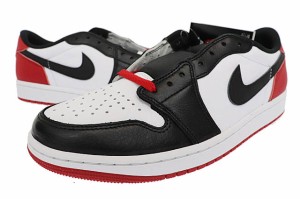 【中古】ナイキ NIKE AIR JORDAN 1 RETRO LOW エアジョーダン 1 レトロ ロー ブラック トゥ CZ0790-106 27.5■ 240221