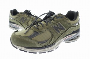 【中古】ニューバランス NEW BALANCE 2002R PROTECTION PACK DARK MOSS プロテクション パック ダーク モス スニーカー