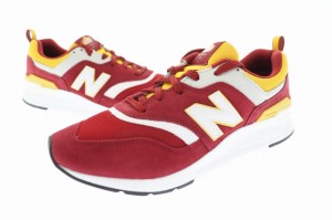 【中古】ニューバランス NEW BALANCE × AS ROMA ローマ CM997H BURGUNDY CM997HRO スニーカー 27 バーガンディ