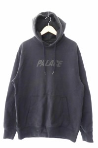 【中古】パレス Palace 18SS JUMBO FERG HOOD ジャンボ ファーグ フード ロゴ プリント スウェット パーカー 240312