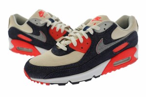 【中古】ナイキ NIKE ×DENHAM デンハム AIR MAX 90 エアマックス 90 インフラレッド CU1646-400 28▲■ 240215