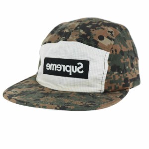 【中古】シュプリーム SUPREME ×コムデギャルソン シャツ 13SS Camp Cap デジカモ ボックス ロゴ キャップ 240512