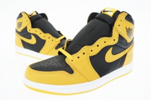 【中古】ナイキ NIKE AIR JORDAN 1 RETRO HIGH OG Pollen エアジョーダン1 レトロ ハイ ポレン スニーカー 555088-701