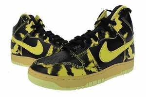 【中古】ナイキ NIKE DUNK HIGH 1985 SP ダンク ハイ イエロー アシッド ウォッシュ DD9404-001 27.5▲■ 240308