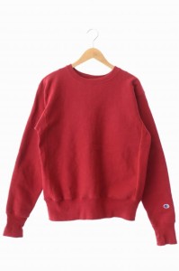 【中古】チャンピオン CHAMPION REVERSE WEAVE リバース ウィーブ ロゴ 刺繍 裏起毛 スウェット トレーナー ●240305