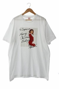 【中古】シュプリーム SUPREME 20AW Mariah Carey Tee マライヤキャリー 半袖 Tシャツ L 白 ホワイト ☆AA★ 240429