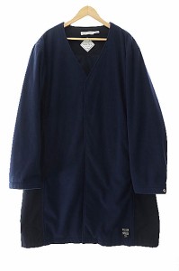 【中古】アンダーカバー × ノンネイティブ 22AW MONK LONG COAT POLY FLEECE フリース モンク コート XL 240312