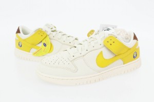 【中古】ナイキ NIKE WMNS DUNK LOW LX BANANA ウィメンズ ダンク ロー バナナ DR5487-100 28.5 ▲■240328