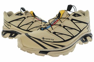 【中古】サロモン Salomon XT-6 GTX ゴアテックス ローカット スニーカー 474455 26 サファリ ベージュ ▲■ 240427