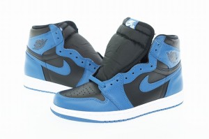 【中古】ナイキ NIKE AIR JORDAN 1 RETRO HIGH OG DARK MARINA BLUE エア ジョーダン 1 555088-404 ▲■ 240331