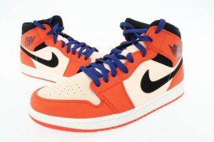 【中古】ナイキ NIKE AIR JORDAN 1 MID " Team Orange Black " エアジョーダン ワン ミッド チーム オレンジ