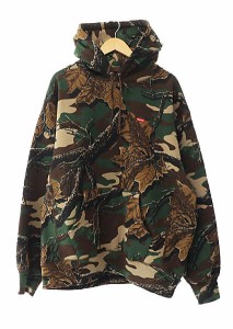 【中古】シュプリーム SUPREME 22AW Small Box Hooded Sweatshirt スモール ボックスロゴ パーカー カモツリー 240418