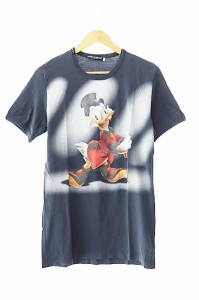 【中古】ドルチェ&ガッバーナ ドルガバ DOLCE&GABBANA × ディズニー スクルージマクダック 半袖 Tシャツ 48 240418